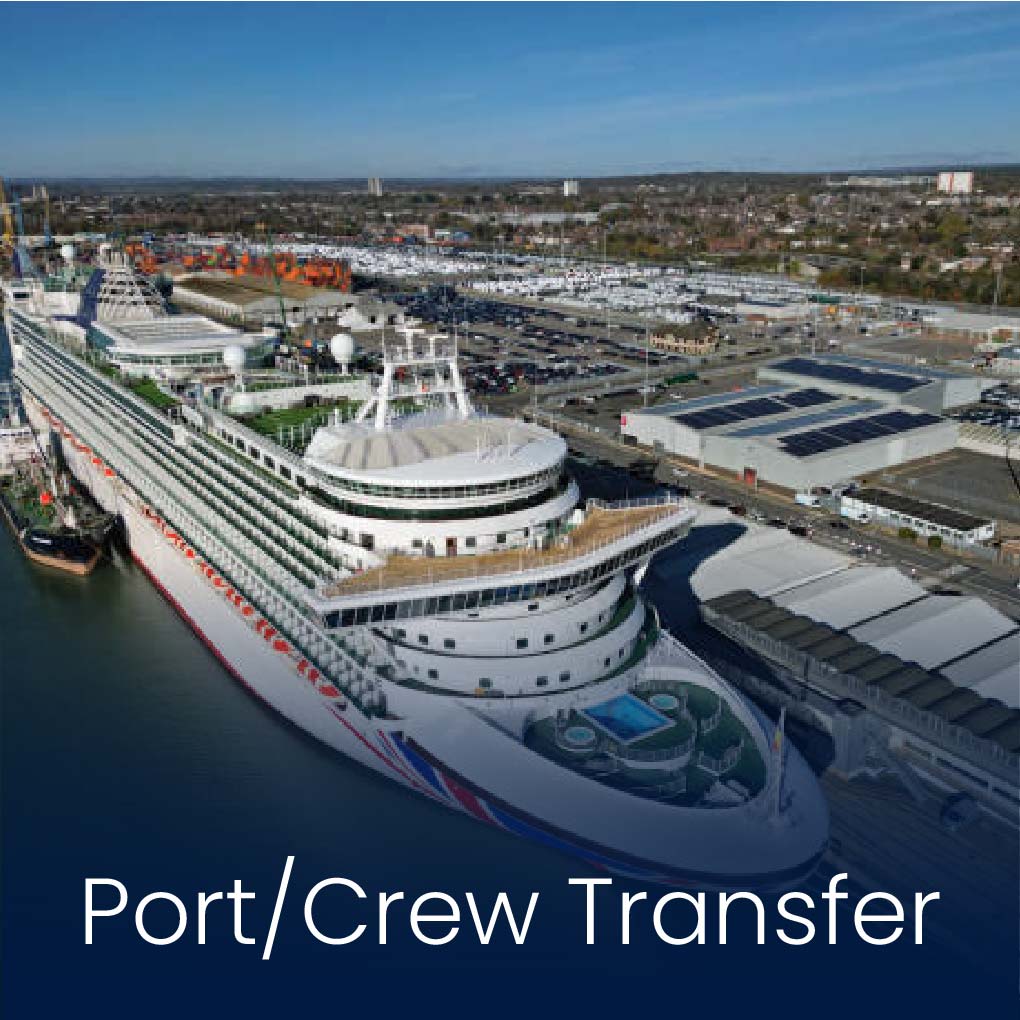 Port and Crew Transfer - Luxury Chauffeur Service London - Lux Travel Solutions